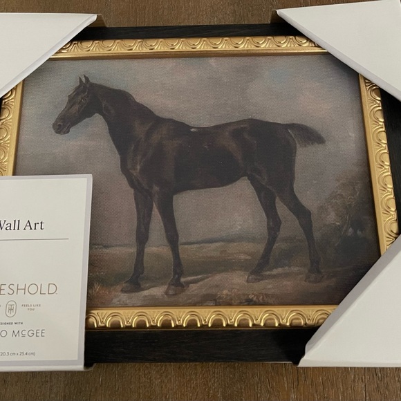 Threshold Studio McGee 8" x 10" Stallion Canvas Board with Ant Frame - Picture 5 of 5